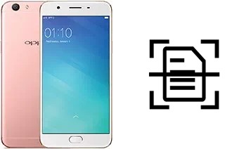 Escanear documento en un Oppo F1s