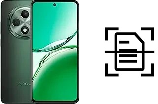 Escanear documento en un Oppo F27