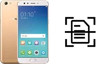 Escanear documento en un Oppo F3 Plus