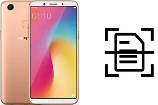 Escanear documento en un Oppo F5 Youth