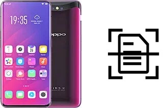 Escanear documento en un Oppo Find X