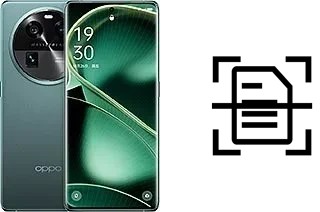 Escanear documento en un Oppo Find X6