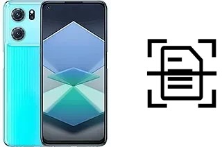 Escanear documento en un Oppo K10 5G