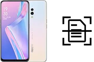 Escanear documento en un Oppo K3