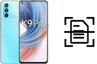 Escanear documento en un Oppo K9 Pro