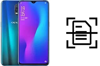 Escanear documento en un Oppo R17