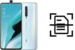 Escanear documento en un Oppo Reno2 F