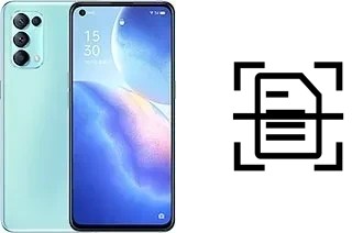 Escanear documento en un Oppo Reno5 K