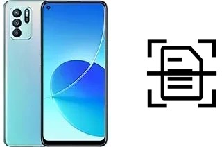 Escanear documento en un Oppo Reno6 Z