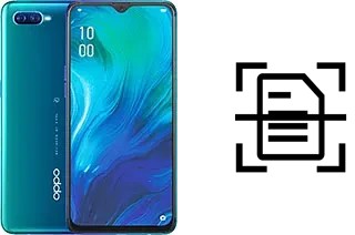 Escanear documento en un Oppo Reno A