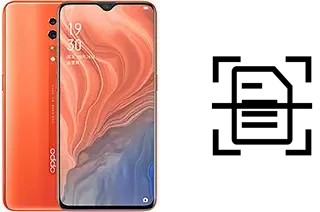 Escanear documento en un Oppo Reno Z