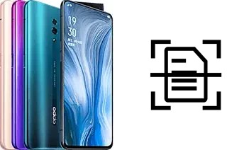 Escanear documento en un Oppo Reno