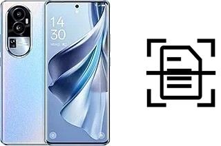 Escanear documento en un Oppo Reno10 Pro