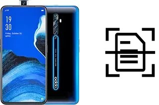 Escanear documento en un Oppo Reno2 Z