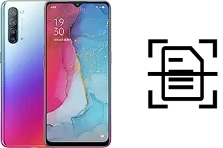 Escanear documento en un Oppo Reno3 5G