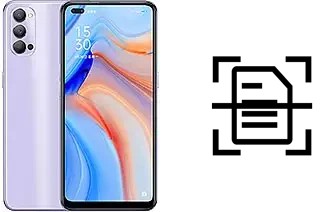 Escanear documento en un Oppo Reno4 5G