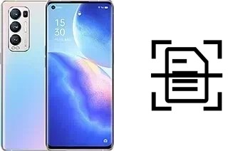 Escanear documento en un Oppo Reno5 Pro+ 5G