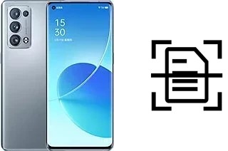 Escanear documento en un Oppo Reno6 Pro+ 5G