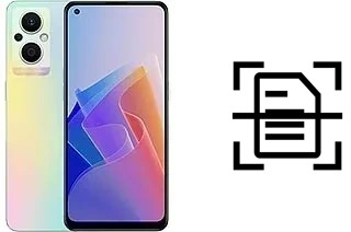 Escanear documento en un Oppo F21 Pro 5G