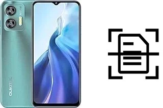 Escanear documento en un Oukitel C36