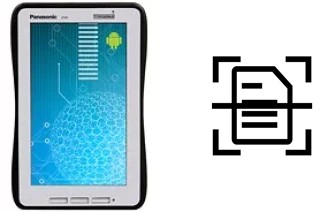 Escanear documento en un Panasonic Toughpad JT-B1