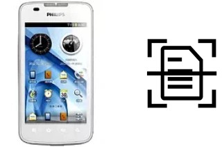 Escanear documento en un Philips D633