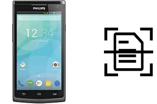 Escanear documento en un Philips S388