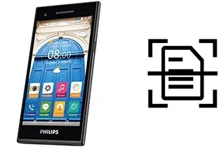 Escanear documento en un Philips S396