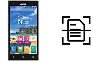 Escanear documento en un Philips S616
