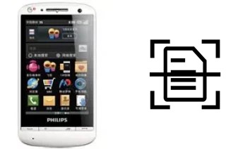 Escanear documento en un Philips T910