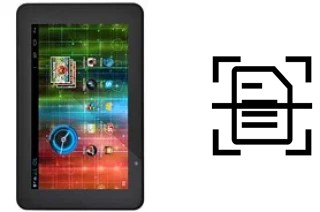 Escanear documento en un Prestigio MultiPad 7.0 HD