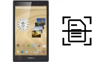 Escanear documento en un Prestigio MultiPad Consul 7008 4G