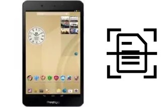 Escanear documento en un Prestigio MultiPad Muze 5018 3G