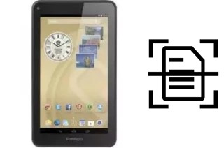 Escanear documento en un Prestigio MultiPad Thunder 7.0i