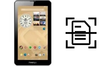 Escanear documento en un Prestigio MultiPad Wize 3037 3G