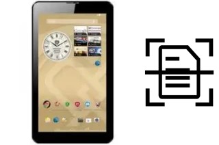 Escanear documento en un Prestigio MultiPad Wize 3047 3G