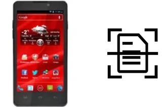 Escanear documento en un Prestigio MultiPhone 4505 Duo