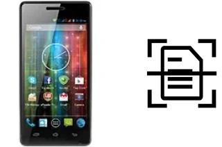 Escanear documento en un Prestigio MultiPhone 5450 Duo