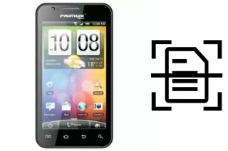 Escanear documento en un PRIMUX Primux Omega