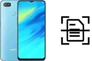 Escanear documento en un Realme 2 Pro