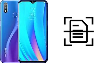 Escanear documento en un Realme 3 Pro