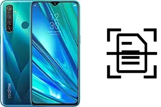 Escanear documento en un Realme 5 Pro