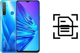 Escanear documento en un Realme 5