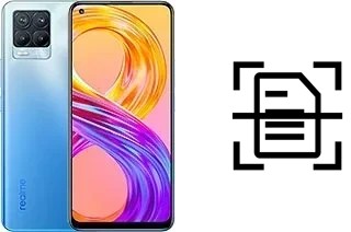 Escanear documento en un Realme 8 Pro