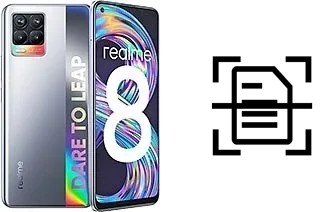 Escanear documento en un Realme 8