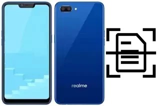 Escanear documento en un Realme C1 (2019)