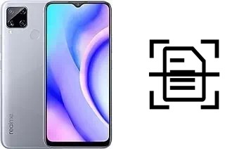 Escanear documento en un Realme C15 Qualcomm Edition