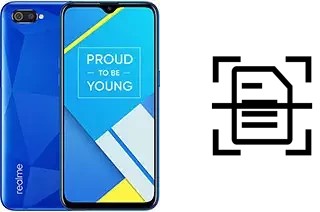 Escanear documento en un Realme C2 2020