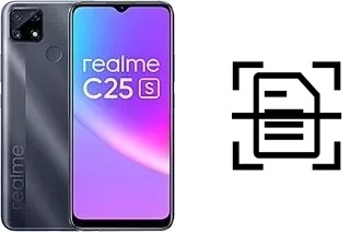 Escanear documento en un Realme C25s