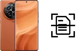 Escanear documento en un Realme GT5 Pro